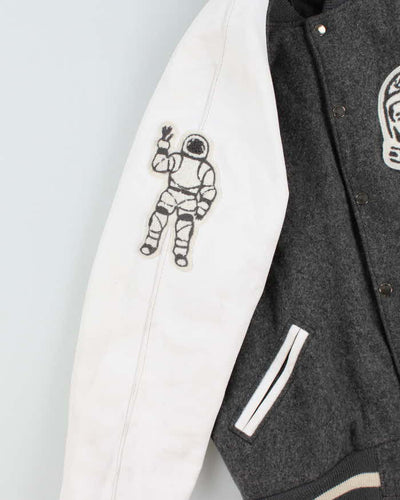 Vintage 2000's Billionaire Boys Clubs Embroidered Heavyweight Varsity Jacket - L