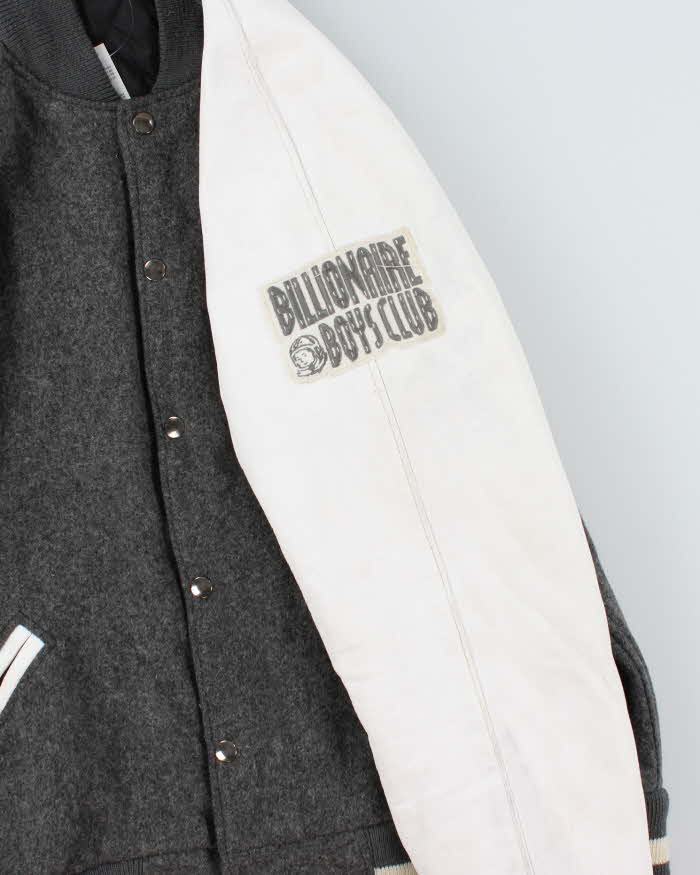 Vintage 2000's Billionaire Boys Clubs Embroidered Heavyweight Varsity Jacket - L