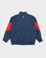 Vintage Chase Authentics Miller Lite Racing Graphic Print Windbreaker Jacket - XL