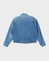 Vintage 80's Wrangler Light Wash Denim Jacket - M