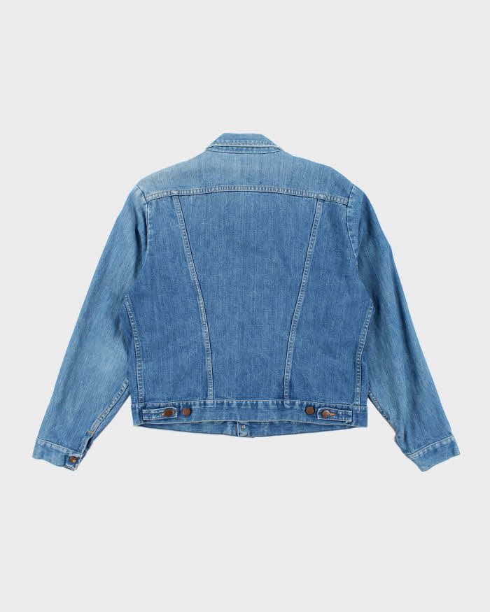 Vintage 80's Wrangler Light Wash Denim Jacket - M