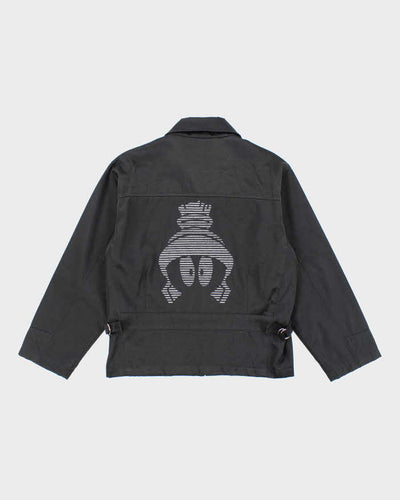 Vintage 90's Warners Brothers Looney Tunes Marvin the Martian Harrington Jacket - XS