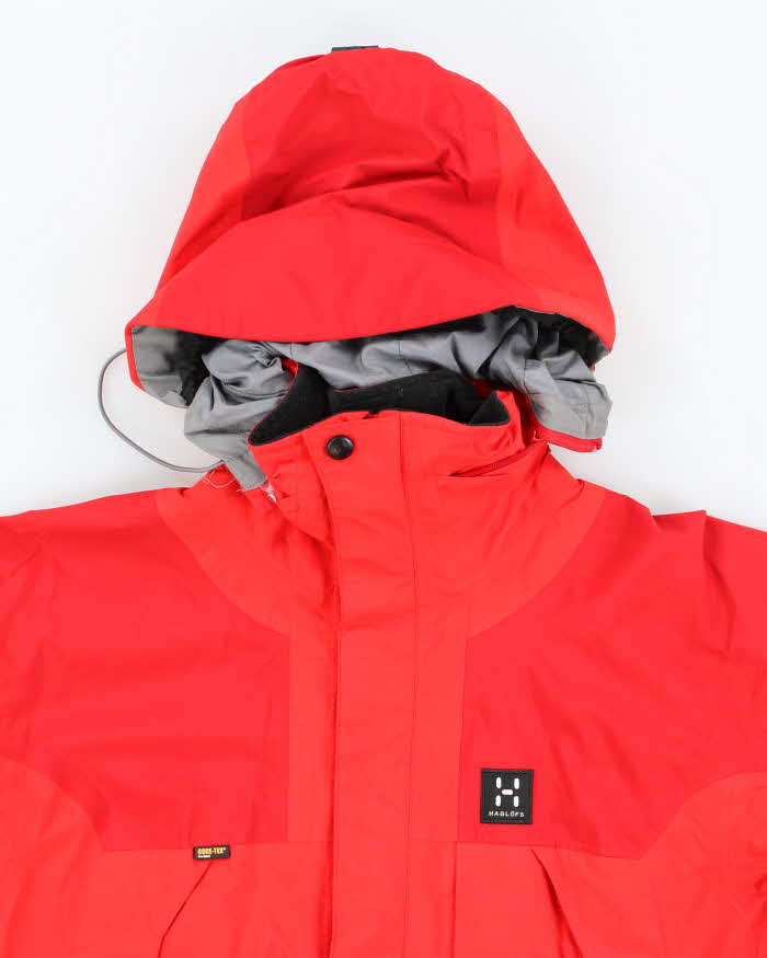 Vintage Haglofs Ventilated Gore-Tex Hooded Anorak Jacket - M