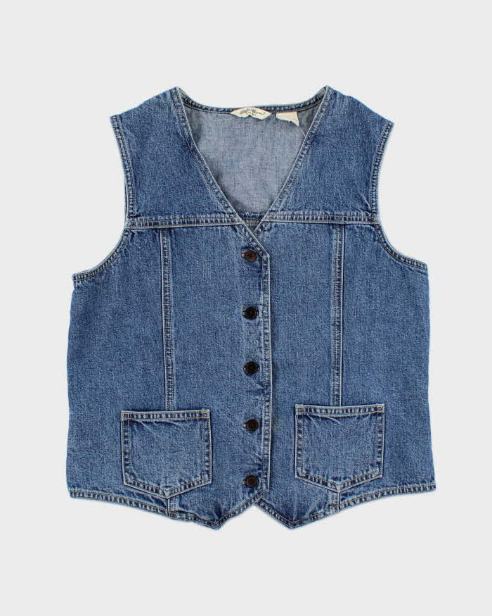 Vintage Eddie Bauer Denim Waistcoat - S