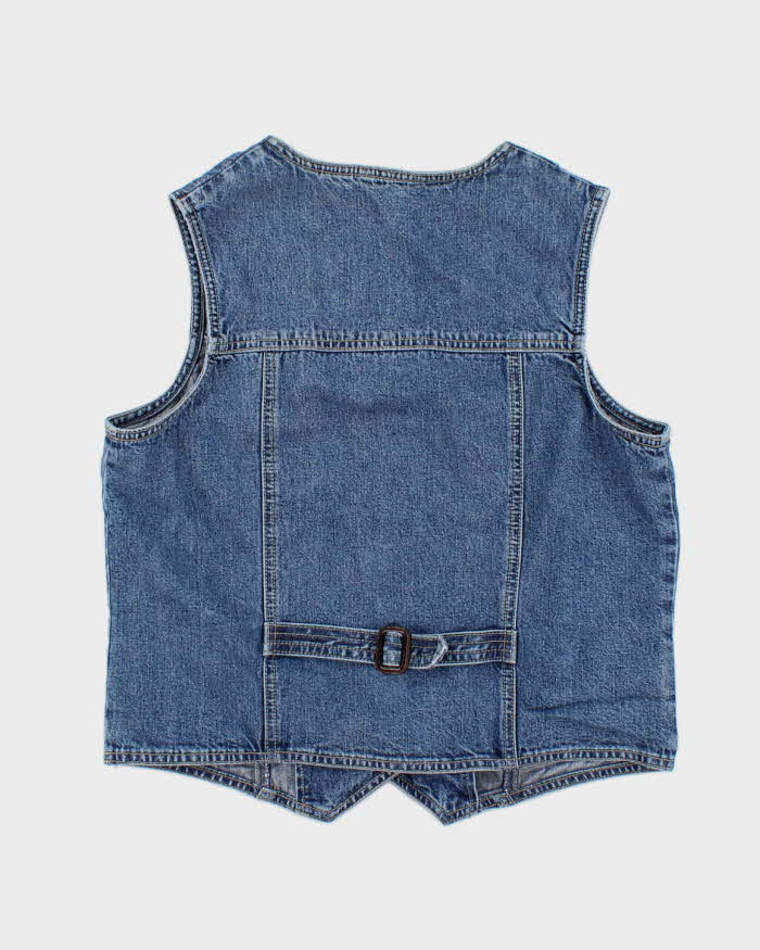 Vintage Eddie Bauer Denim Waistcoat - S