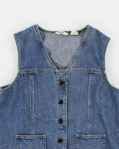 Vintage Eddie Bauer Denim Waistcoat - S