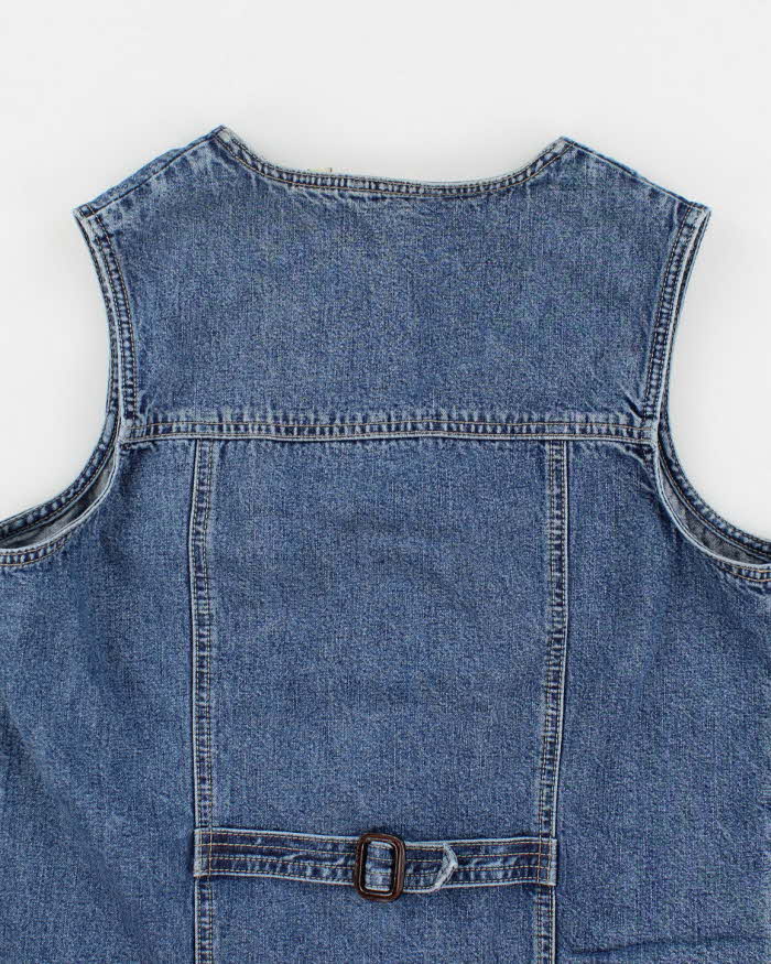 Vintage Eddie Bauer Denim Waistcoat - S