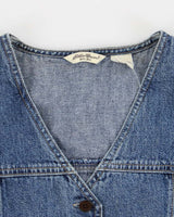 Vintage Eddie Bauer Denim Waistcoat - S