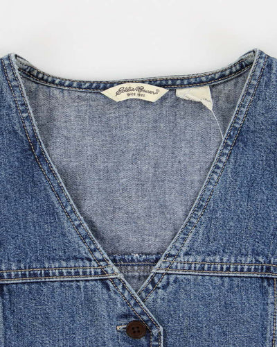 Vintage Eddie Bauer Denim Waistcoat - S