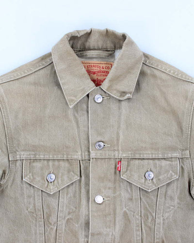 Vintage 2000's Levi's Brown Denim Jacket - S