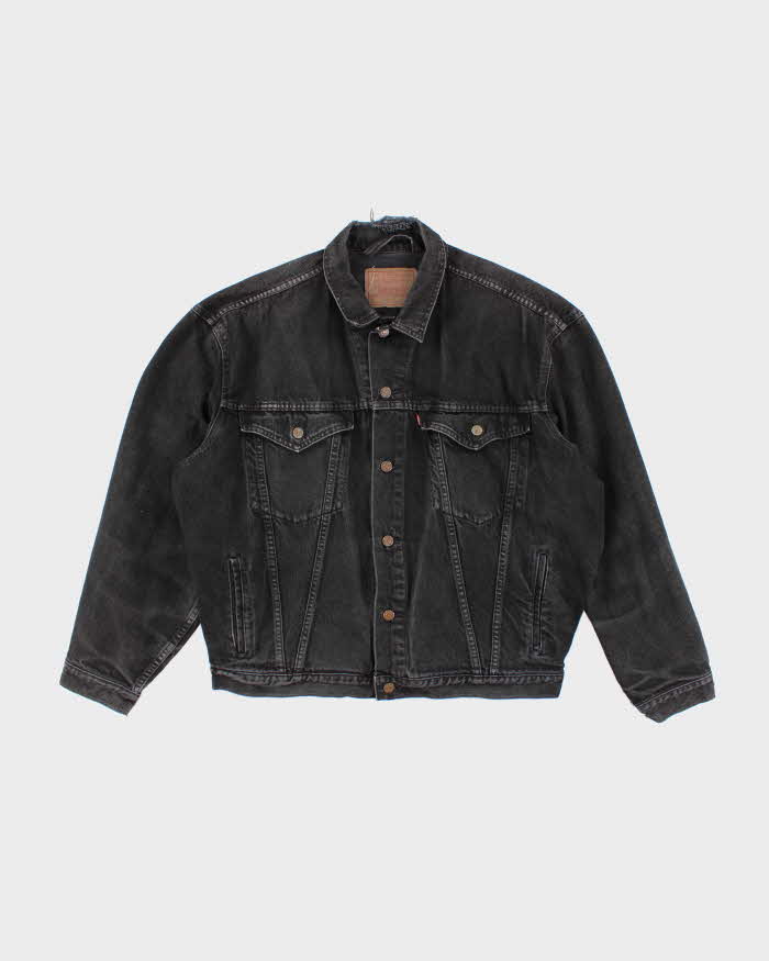Vintage 2000's Levi's Dark Stone Wash Denim Jacket - XL