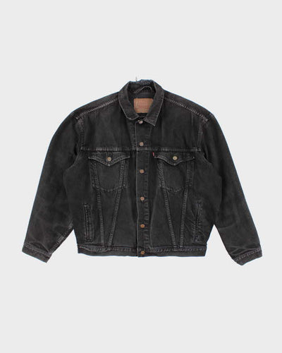 Vintage 2000's Levi's Dark Stone Wash Denim Jacket - XL