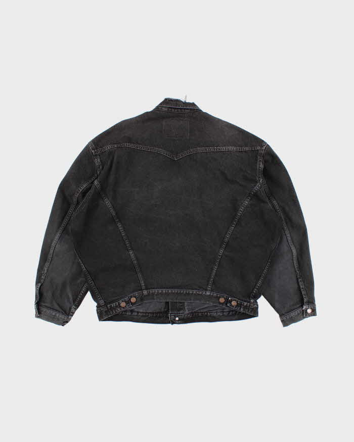 Vintage 2000's Levi's Dark Stone Wash Denim Jacket - XL