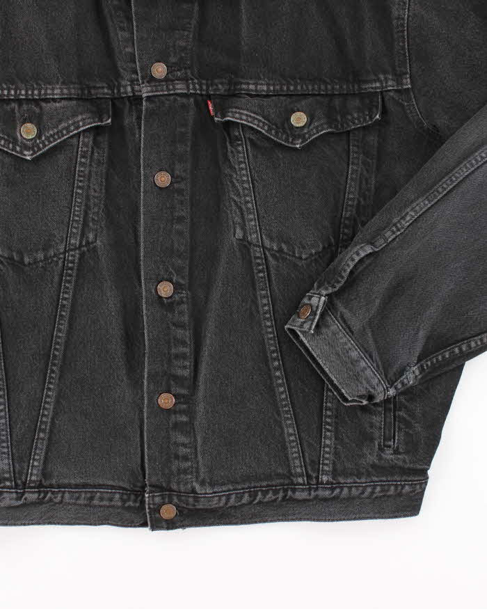 Vintage 2000's Levi's Dark Stone Wash Denim Jacket - XL