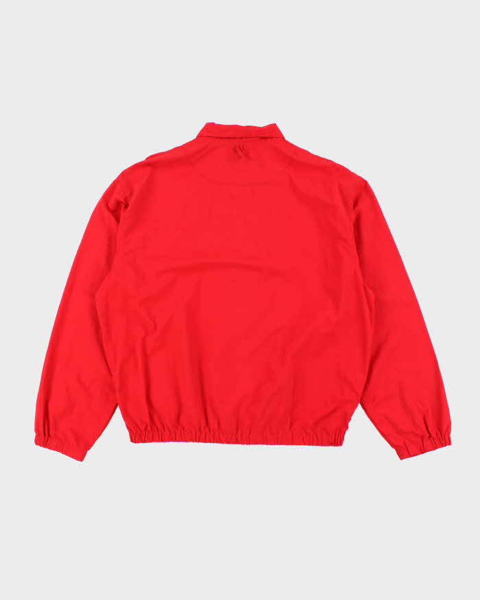 Vintage 1990s Polo Ralph Lauren Red Windbreaker Jacket - M