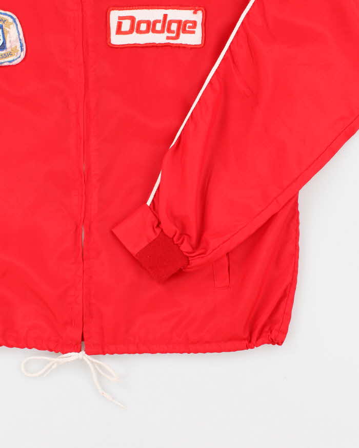 Vintage 1990s Red Dodge Windbreaker Jacket - M