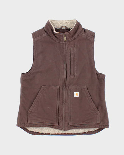 Vintage Carhartt Workwear Insulted Gilet - S