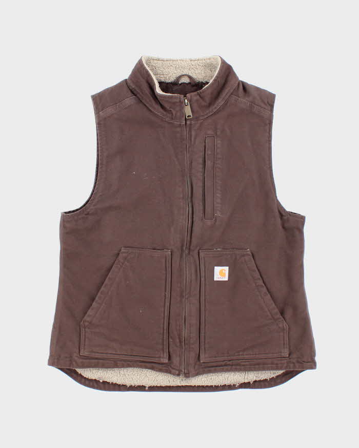 Vintage Carhartt Workwear Insulted Gilet - S