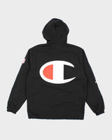 Vintage Champion Hooded Waterproof Jacket - M