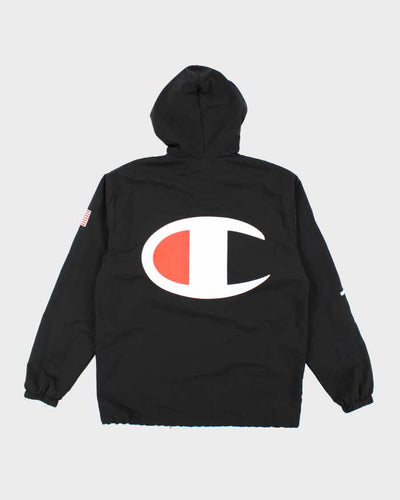 Vintage Champion Hooded Waterproof Jacket - M