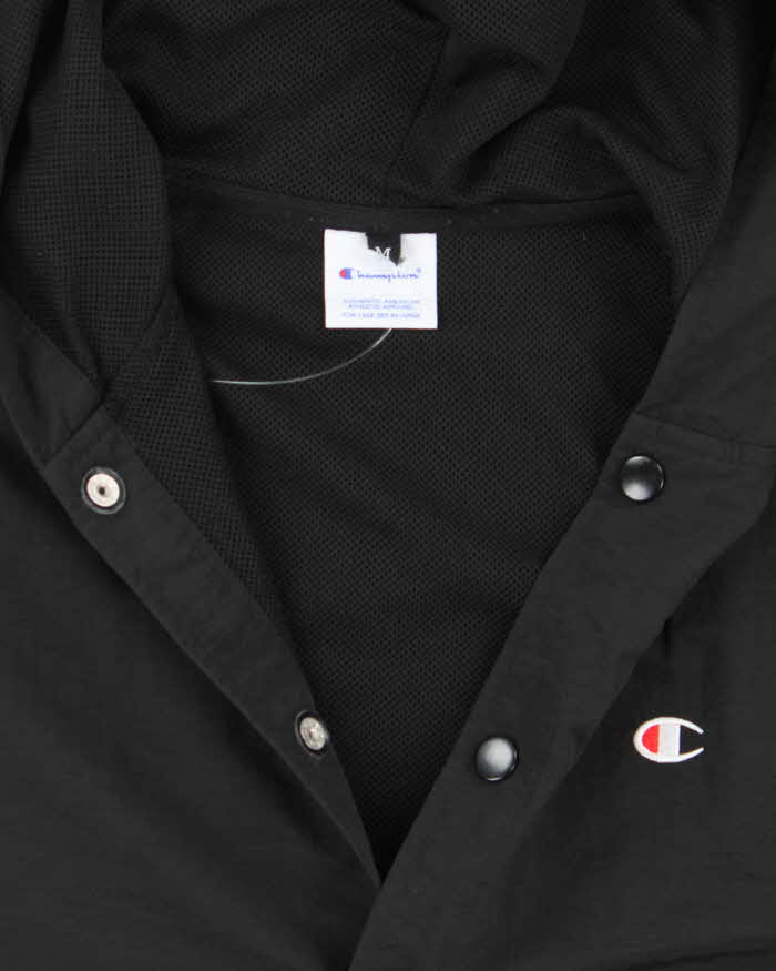 Vintage Champion Hooded Waterproof Jacket - M