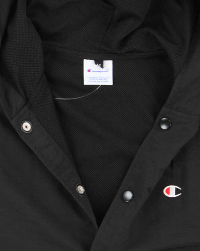 Vintage Champion Hooded Waterproof Jacket - M