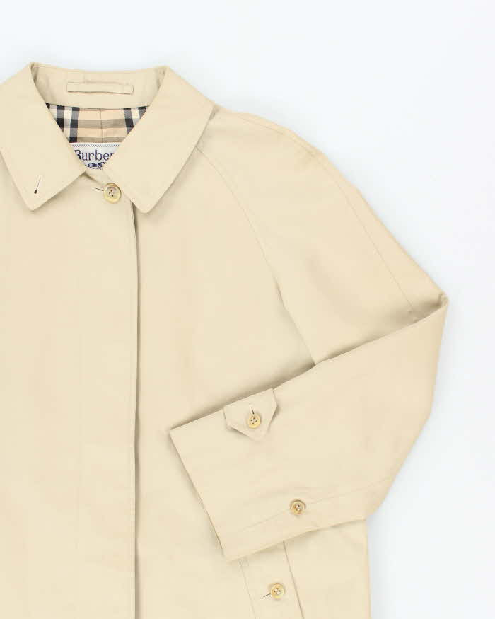 Vintage 90s Burberry Trench Coat - S