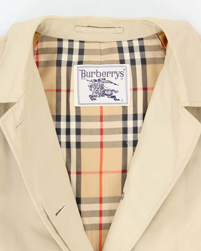 Vintage 90s Burberry Trench Coat - S