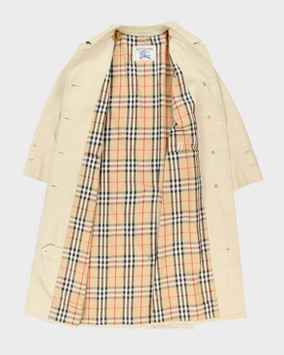 Vintage 90s Burberry Trench Coat - S