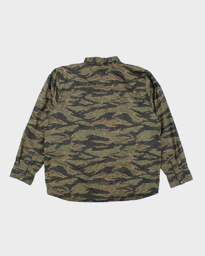 Vintage The North Face Camouflage Reversible Jacket - XXL
