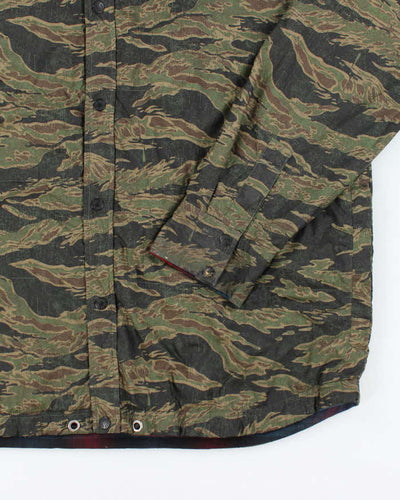 Vintage The North Face Camouflage Reversible Jacket - XXL
