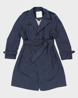 Men's London Fog Navy Trench Coat - M