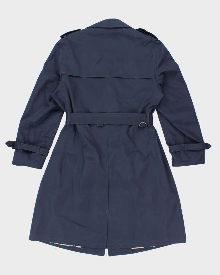 Men's London Fog Navy Trench Coat - M