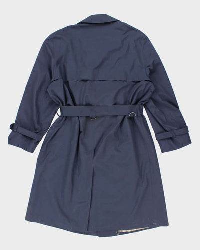 Men's London Fog Navy Trench Coat - L