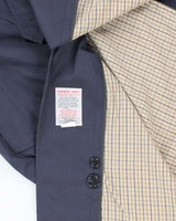 Men's London Fog Navy Trench Coat - L