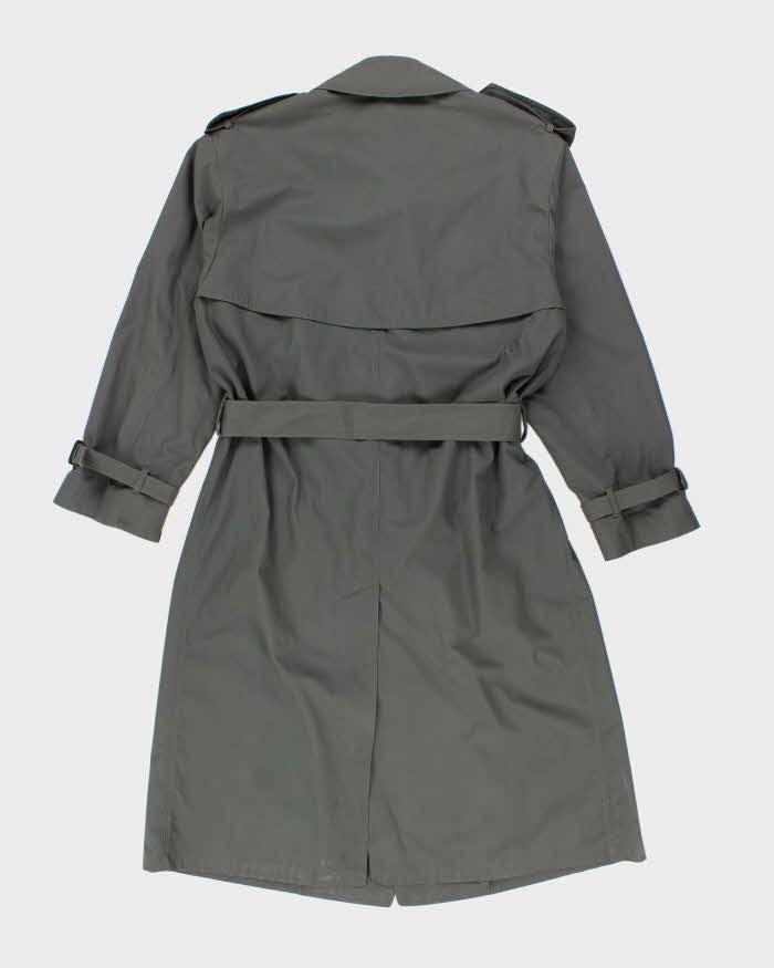Men's London Fog Dark Grey Trench Coat - L
