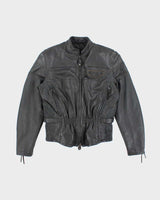 Vintage Harley Davidson Leather Motorcycle Jacket - M