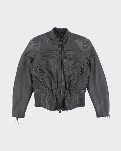 Vintage Harley Davidson Leather Motorcycle Jacket - M