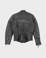 Vintage Harley Davidson Leather Motorcycle Jacket - M
