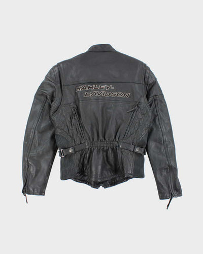 Vintage Harley Davidson Leather Motorcycle Jacket - M