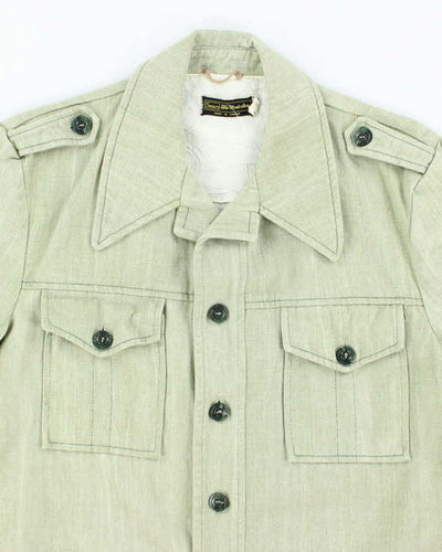 Vintage 70s Sears Lightweight button-up Jacket - M