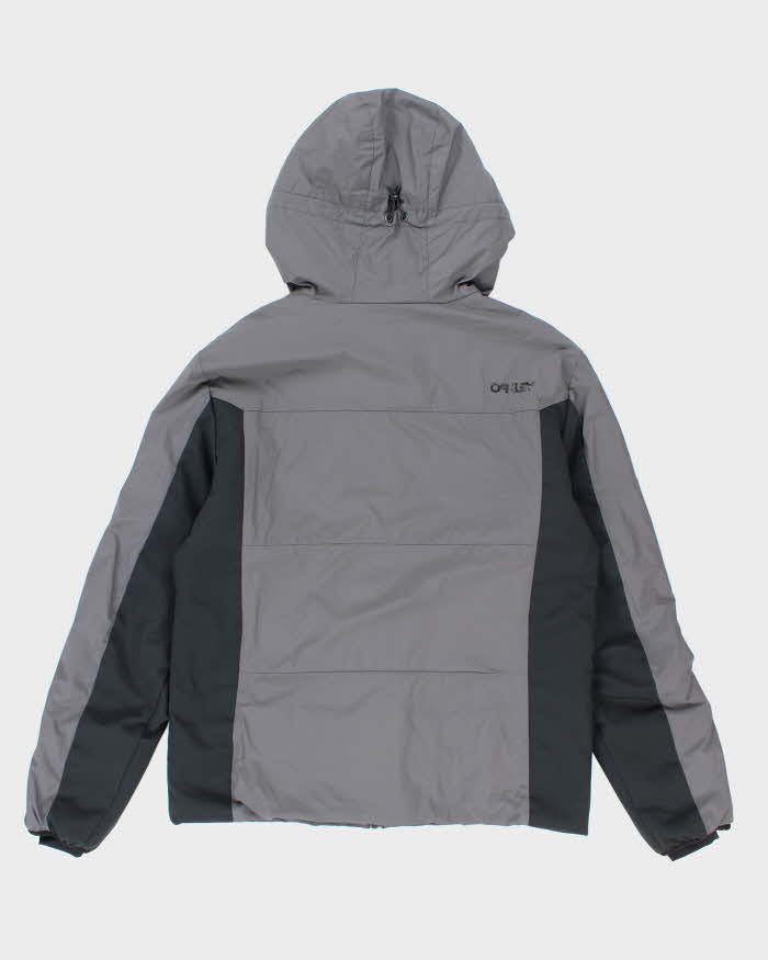 Oakley Grey Hooded Winter Coat - L