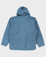 Men's Arc'Teryx Blue Hooded Winter Coat - L