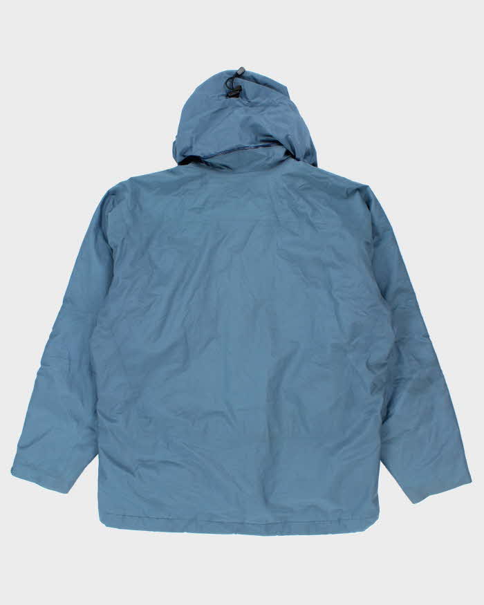 Men's Arc'Teryx Blue Hooded Winter Coat - L