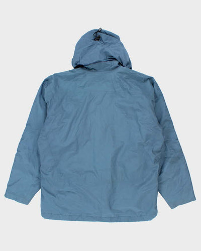 Men's Arc'Teryx Blue Hooded Winter Coat - L