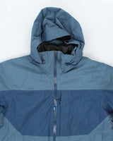 Men's Arc'Teryx Blue Hooded Winter Coat - L