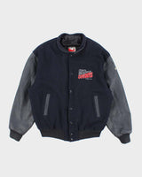 Men's Vintage 1990s Canada Sportswear Leather Varsity Jacket - XL
