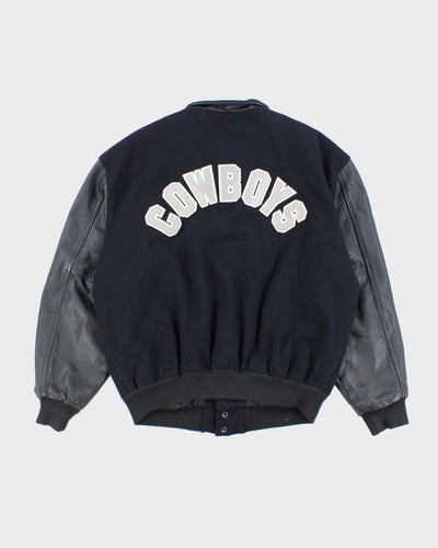 Men's Vintage 1990s Canada Sportswear Leather Varsity Jacket - XL