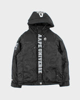 Aape By A Bathing Ape Goose Down Hooded Puffer Jacket - L