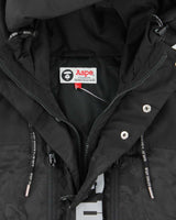 Aape By A Bathing Ape Goose Down Hooded Puffer Jacket - L